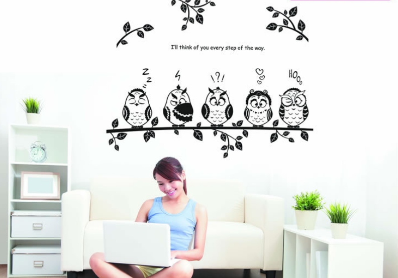 Chim cú trắng đen